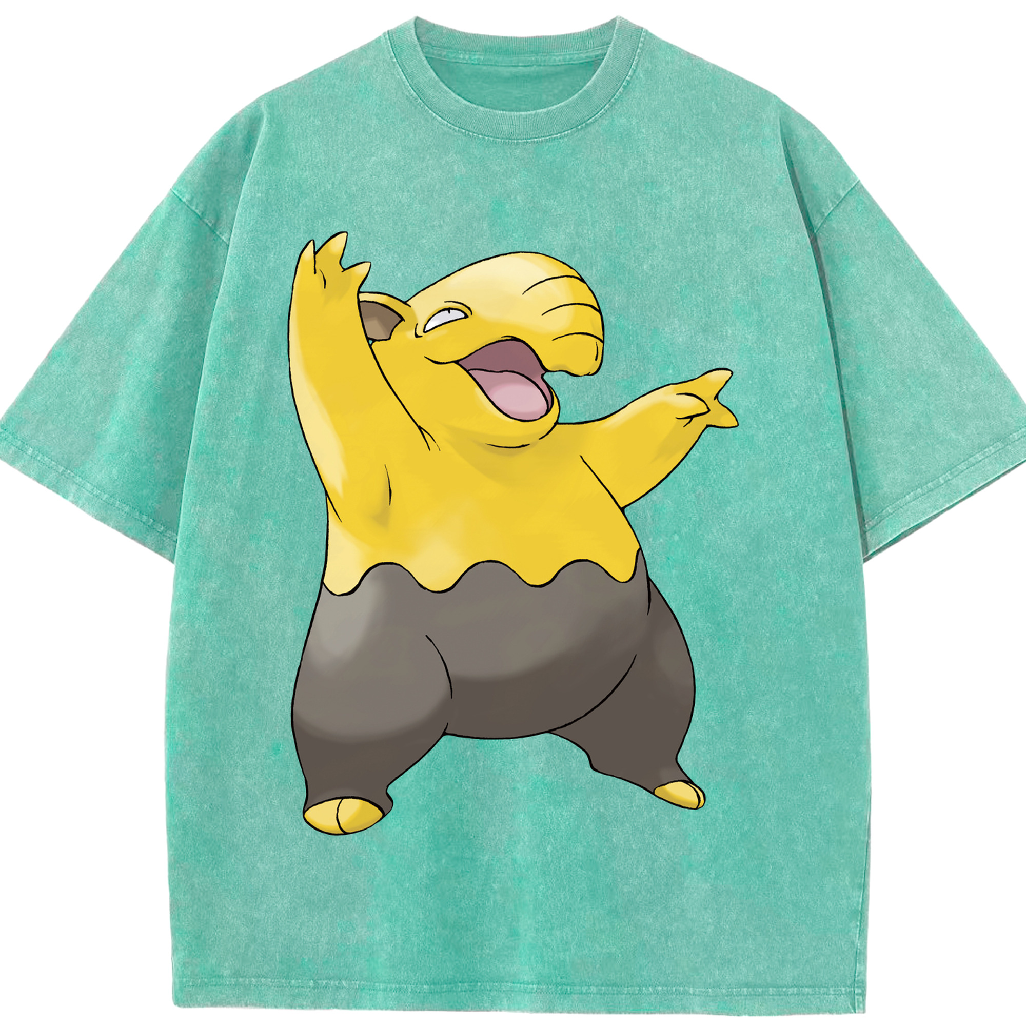 （画像用） ポケットモンスター Pokémon 綿100% ヴィンテージ風 半袖Tシャツ（フロントプリント）